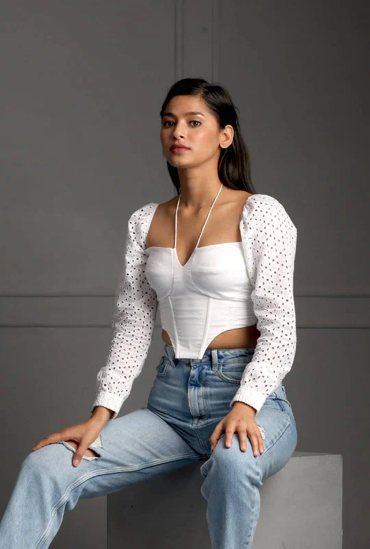 Easy Breezy - white cotton top