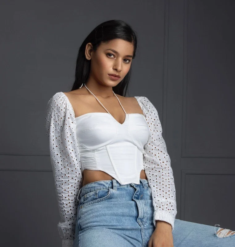 Easy Breezy - white cotton top