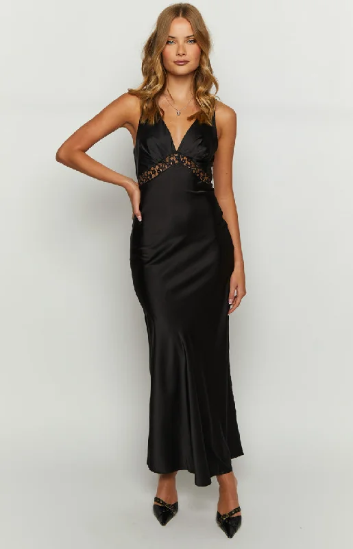 Lioness Dakota Onyx Maxi Dress