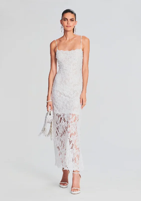 Reet Lace Midi Dress