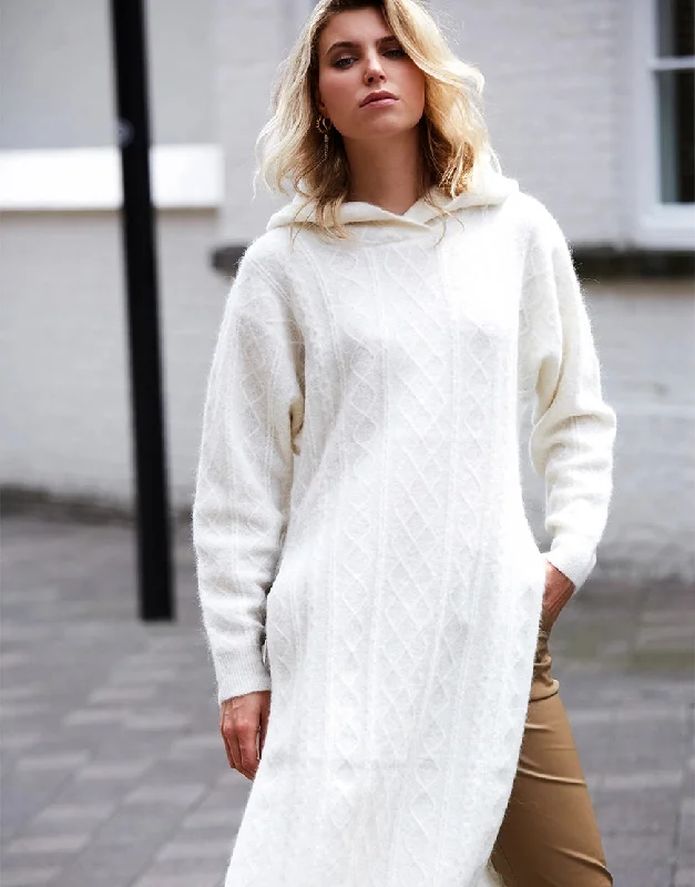 Alpine Sweater Dress - Ivory