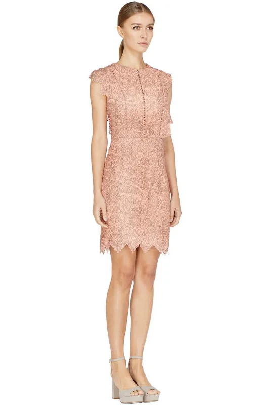 Raquel Woven Lace A-Line Dress