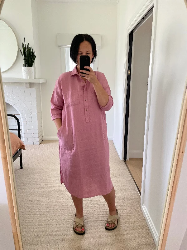 Shirt Dress Blossom Pink