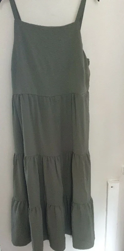 Yours London Green Midi Dress Size 18****Ref V27