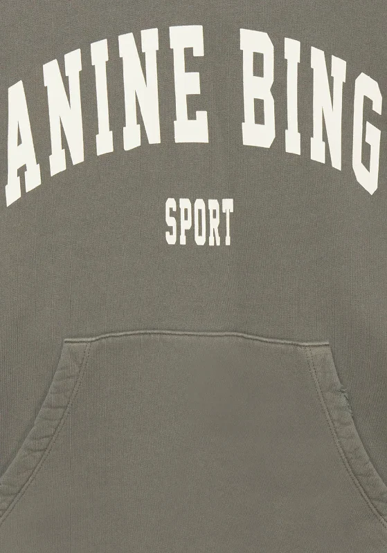 Anine Bing Harvey Sweatshirt - Dusty Olive