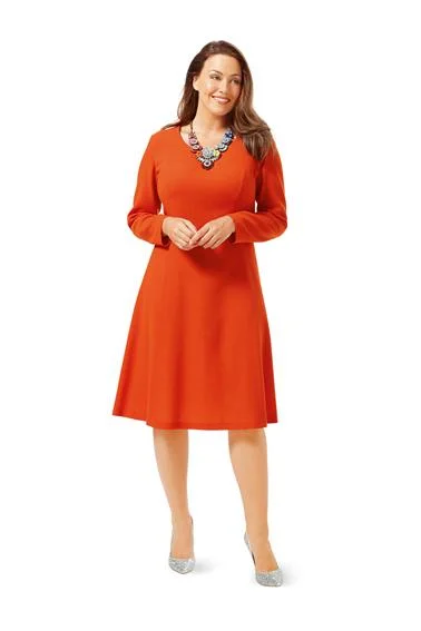 Burda BD6680 Women's Dress Sewing Pattern