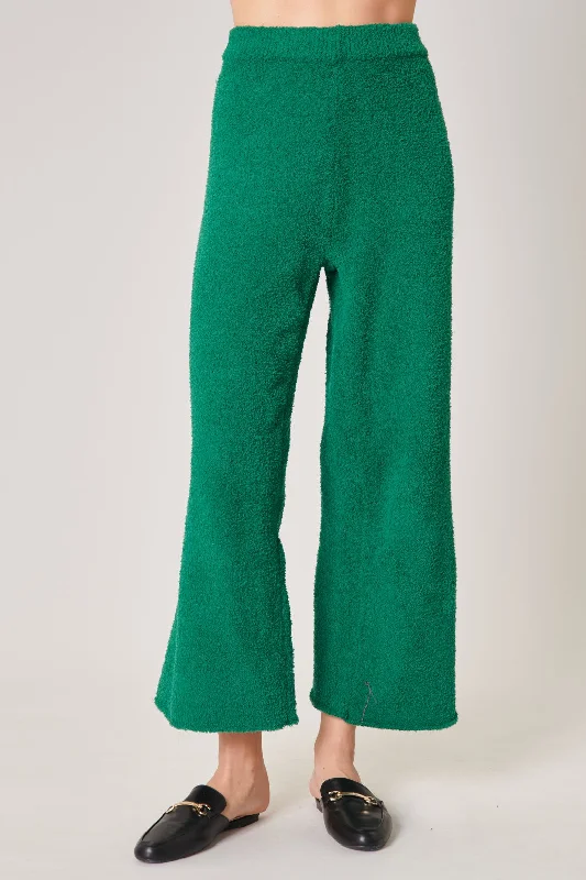 Cloud Nine Fuzzy Cropped Pants