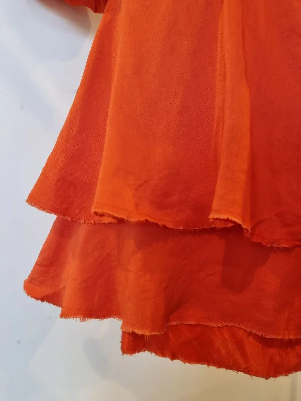 Hire AJE Gracious Cut Out Dress Saffron