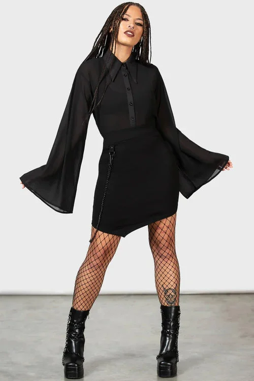 Viki Asymmetric Skirt