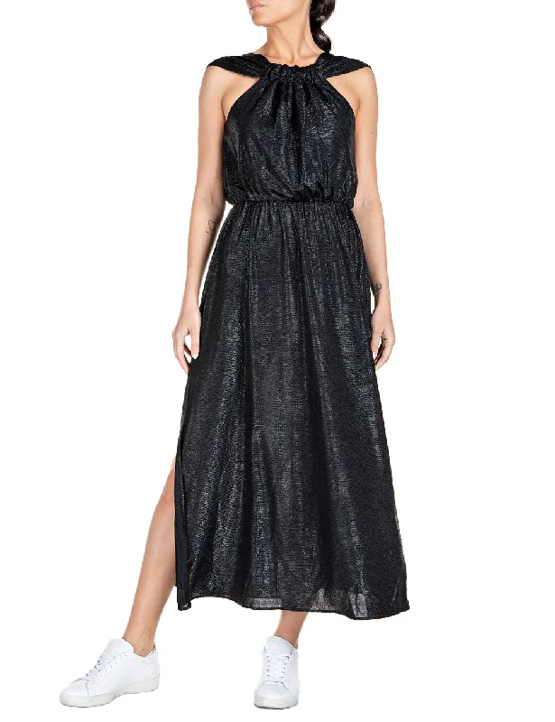 Replay Women's Midi Long Dress