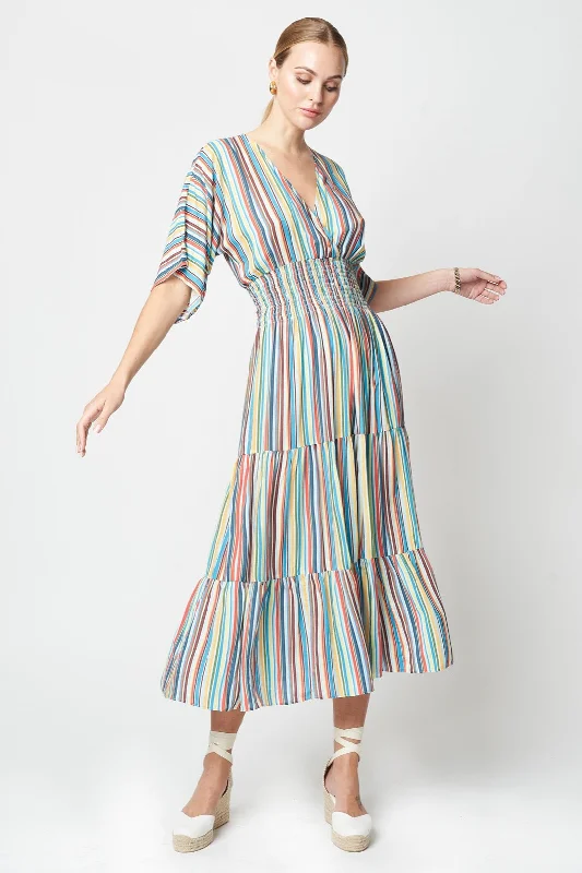 Ingrid Dress Coastal Stripes