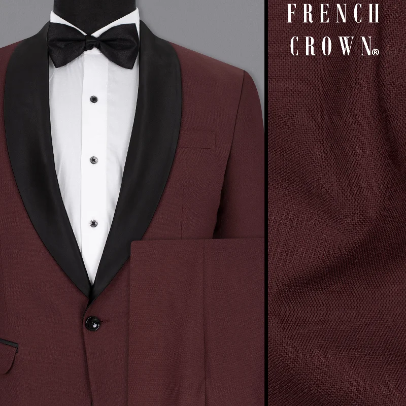 Tamarind Wool Rich Tuxedo Suit