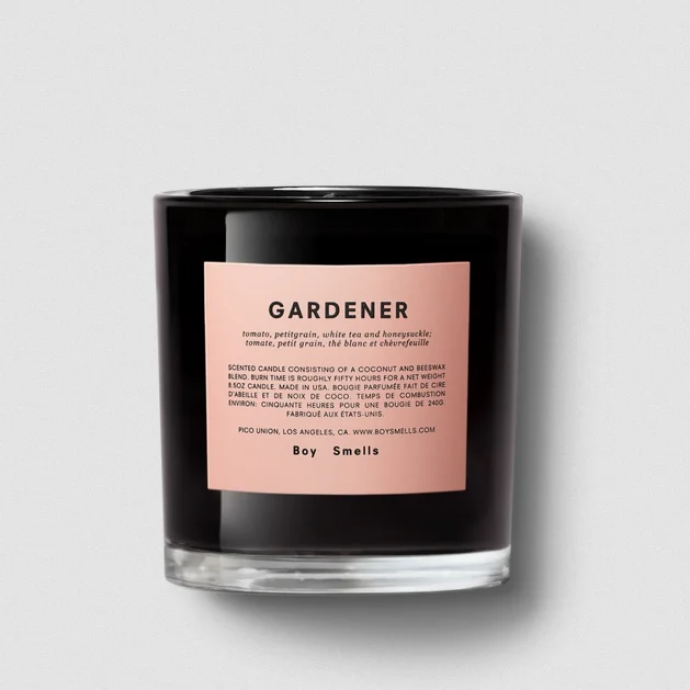 Boy Smells Gardener Scented Candle