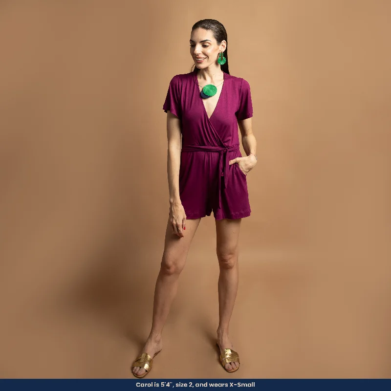 Lidy - V-Neck Romper