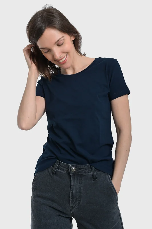 Tipra Organic Cotton Shirt - navy