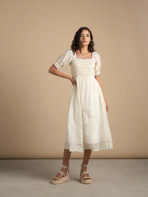 Sunbeam Smock Midi Dress