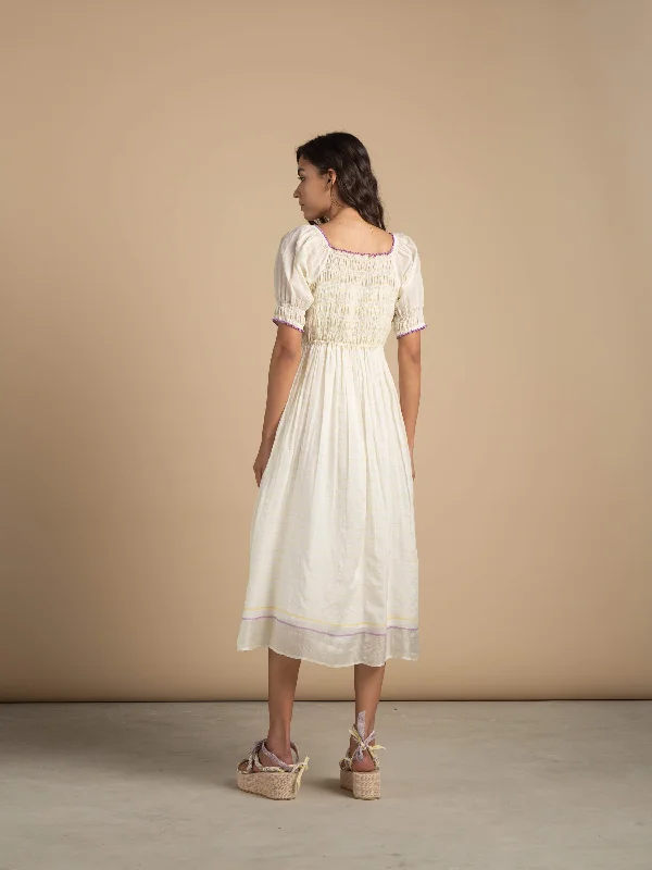 Sunbeam Smock Midi Dress