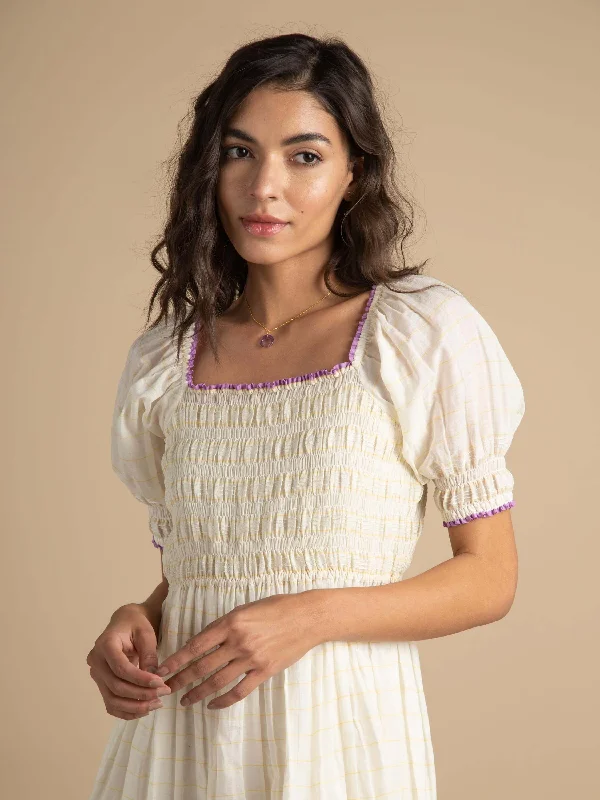 Sunbeam Smock Midi Dress